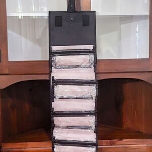 Mary Kay Travel Roll Up Bag Organizer Hanging With 4 Removable Pouches